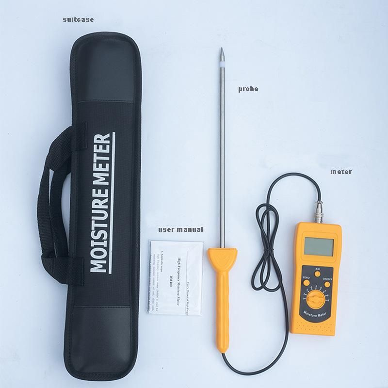 Portable Water Content Tester Grain Probe Moisture Meter