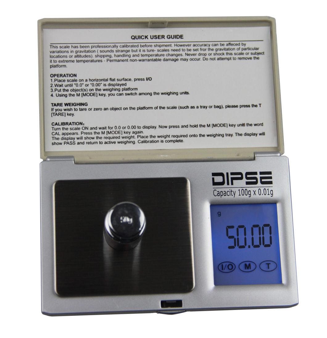Portable Mini Electronic Pocket Scale with Big LCD Display