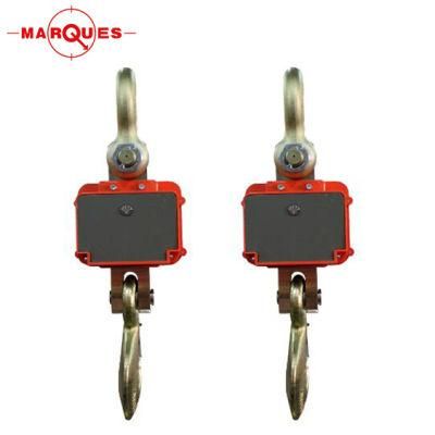 1t~10t Hanging Hook Type Automatic Aluminum Crane Scale with Standard Rechargeable Battery and Standard Remote Controller