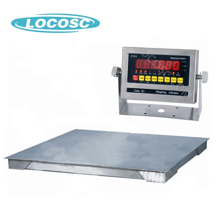 Heavy Duty Frameless No Flame Weighing Machine Floor Scale (LP7620)