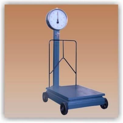 Ttz-200/300/500 Cart Type Double Dial Platform Scale with Wheels, Accurate Measurement