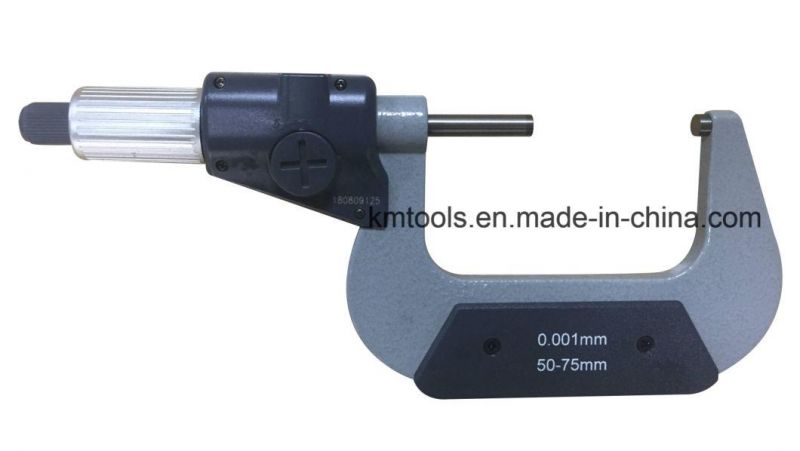 50-75mm Digital Outside Micrometer with 0.001mm Resolution Measuring Tool