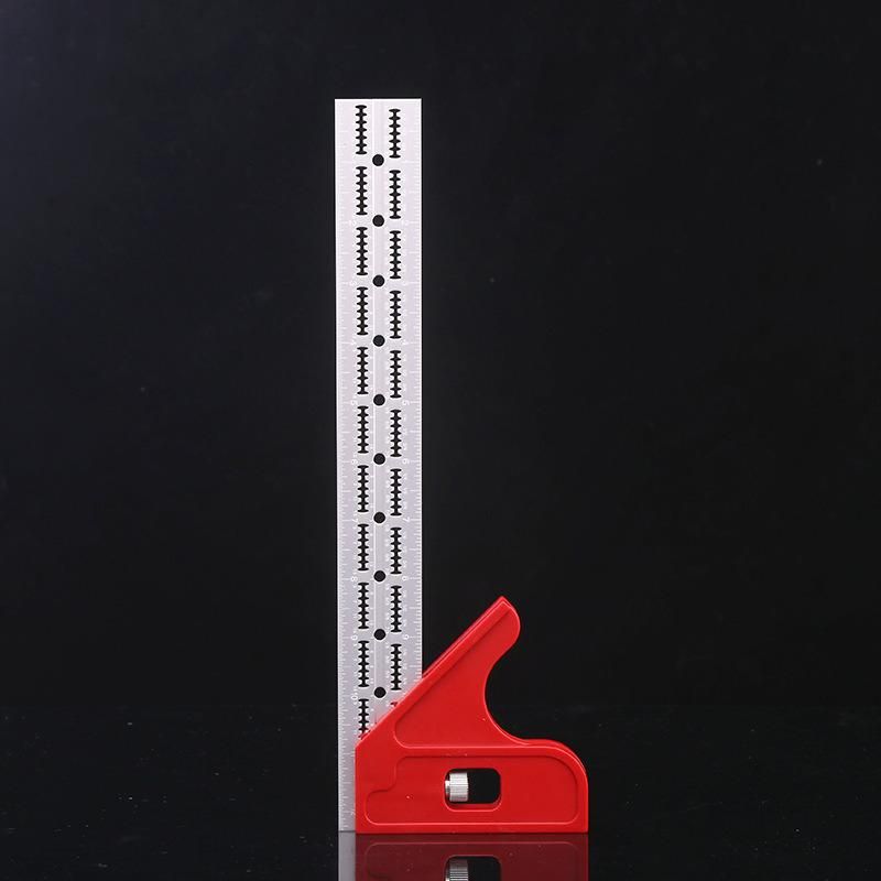 DIY Adjustable Woodworking Caliper One Time Tool Carpenter Layout Marking Ruler Tool