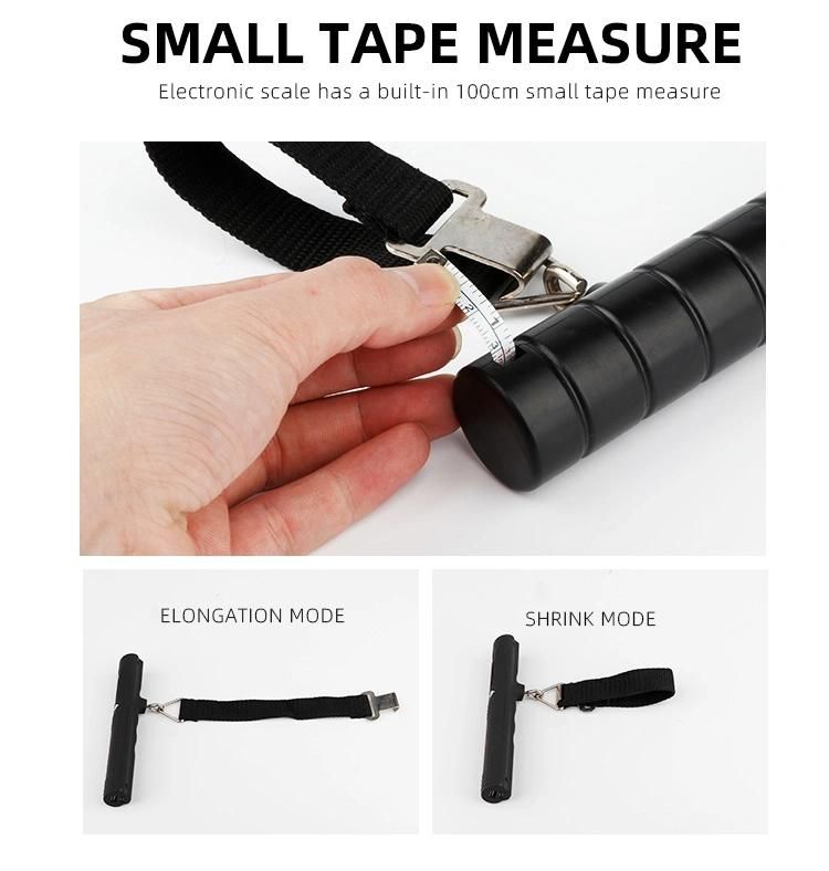 Wholesale Digital Flashlight Luggage Fishing Weighing Scale 50kg