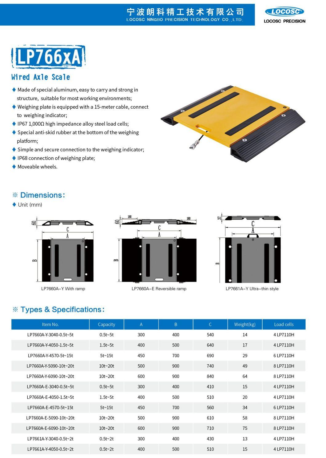 Customized LED LCD Display Electronic Weighing Scale with Ce Certificate