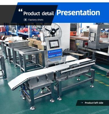 Industrial High Accuracy Weight Checker Automatic Conveyor Carton Checkweigher