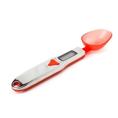 Stainless Steel Body Plastic Scoop Digital Spoon Scale 500g