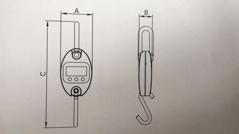 Quality-Assured Powerful Longlasting Hanging Crane Scale