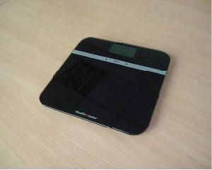 Large Platform Electronic Weighing Bathroom Scale with Tempered Glass
