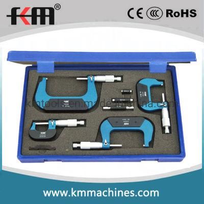 0-100mmx0.01mm 4PCS Outside Micrometer Set