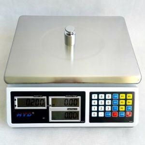 Electronic Price Weighing Scale with Stainless Steel Key
