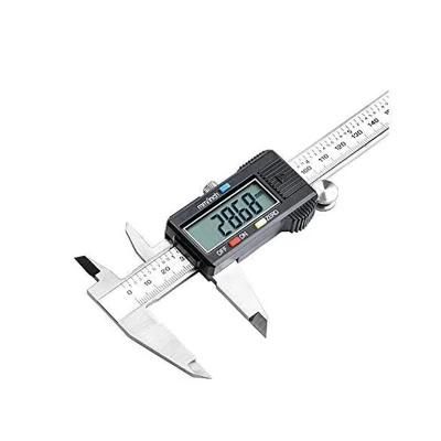 with SAE and Metric Fractional Readings 6 in. Digital Caliper