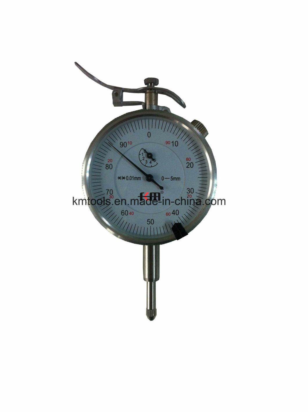0-5mm Mechanical Dial Indicator with Lifting Lever on The Left