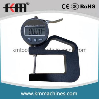 Customized 0-25.4mm/0-1&prime; &prime; Digital Thickness Gauge with 0.001mm/0.00005&prime; &prime; Resolution