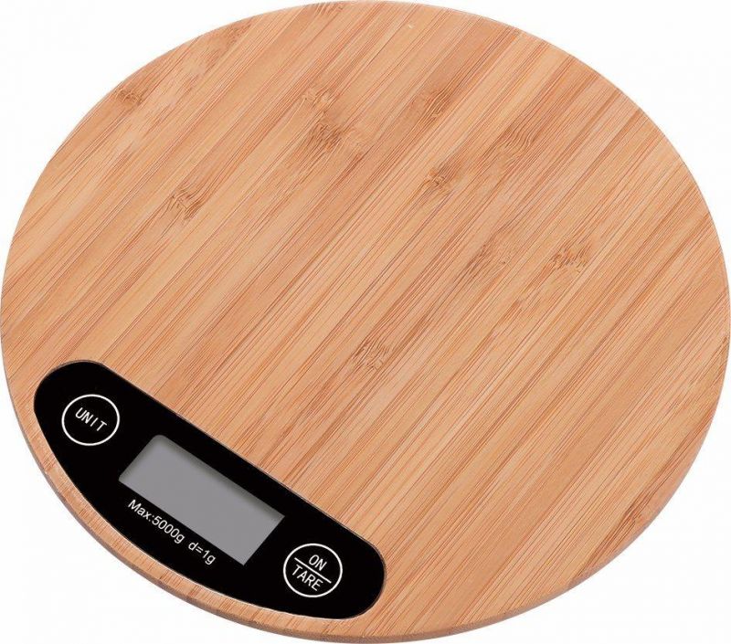 Weighing Kitchen Scale Bamboo Digital Scale Food Scale