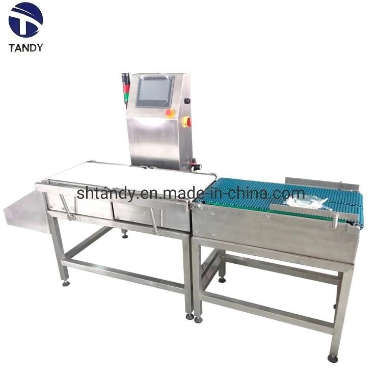 Spice Packaging Line Conveyor Belt Check Weigher Machine