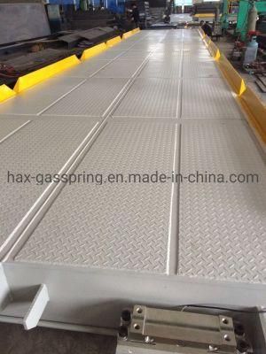 Heavy Duty Carbon Steel Weighing Bridge 80t Heavy Trucks Floor Scale