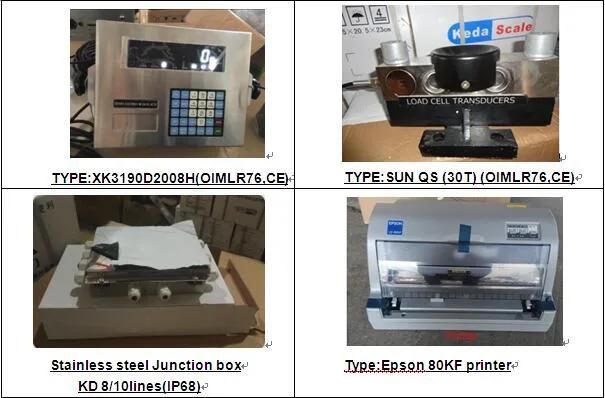 Scale Model Truck Electronic Used 60 Ton Weighbridge Price for Sale