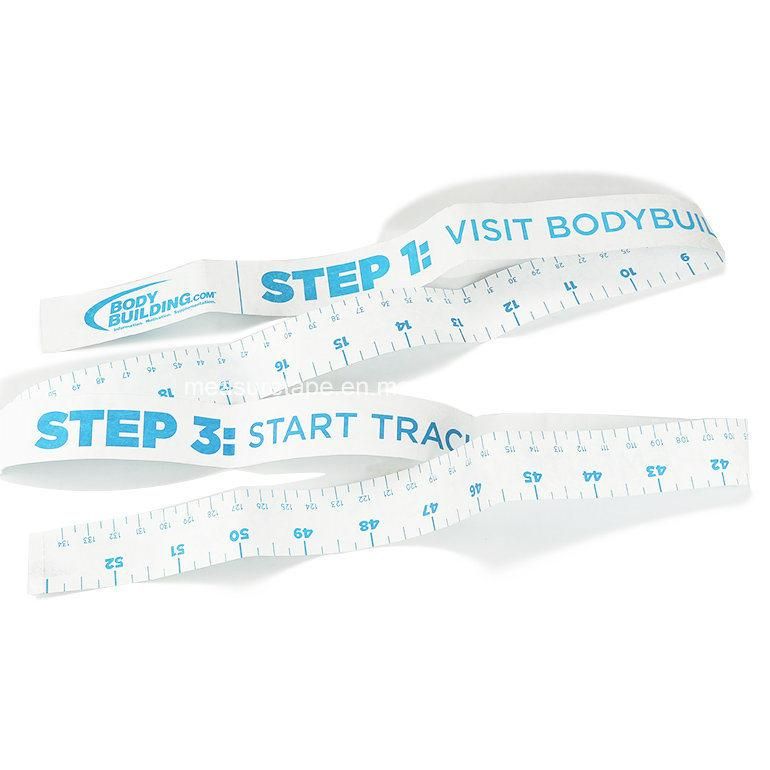 Healthcare Use Disposable Tyvek Paper Medical Measuring Tape for Hospitals