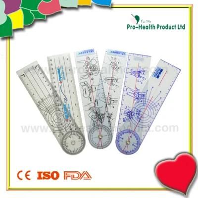 Bevel Protractor Angle Degree Measuring Tools Plastic Medical Goniometer Ruler