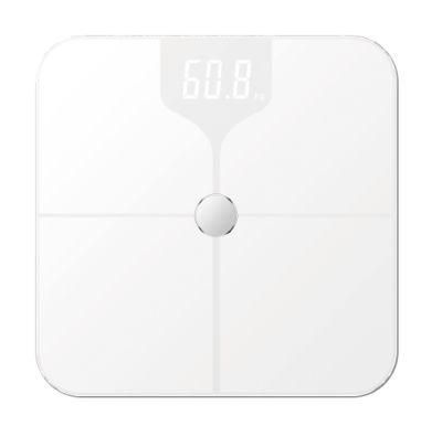 Bluetooth Body Fat Scale LED Display and Heart Rate Measurement