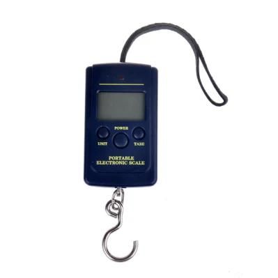 40kg 10g Mini Steelyard Stainless Steel Portable High Precision Hanging Luggage Weighing Electronic Scale