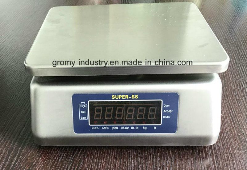 Electronic Wateproof Table Scale Super-Ss 30kg