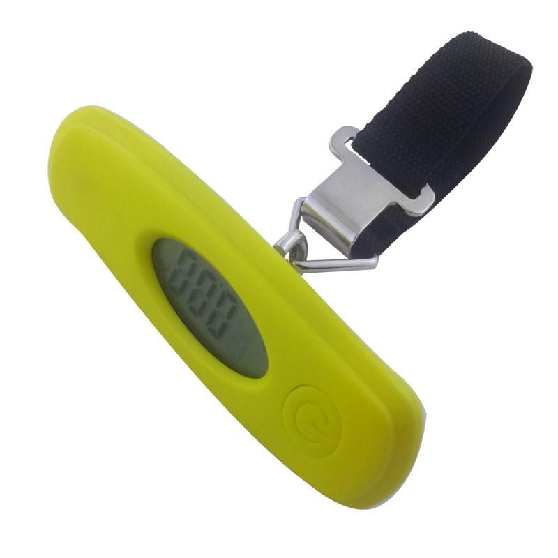 Hot Seller LCD Display Shipping Postal Weight Digital Portable Luggage Scale Rubber Oil Small Electronic Luggage Scale