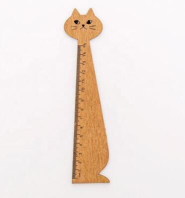 Cute Design Good Quality Wooden Ruler