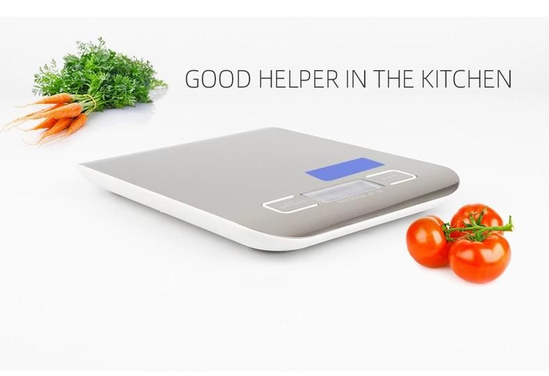 5kg Hot Sale Stainless Steel Kitchen Scales Digital Household Weighing Scale