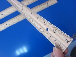 Wooden Ruler with 3 Holes-Sm2603
