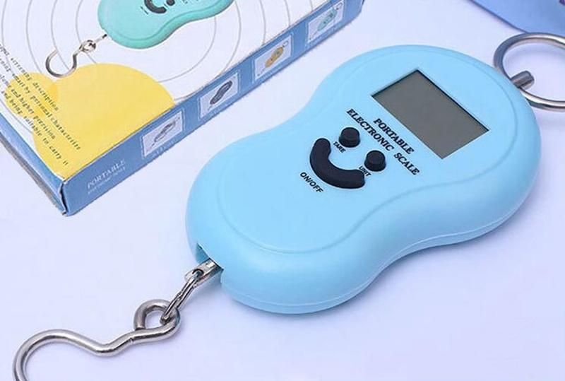 50kg-10g Portable Electronic Digital Courier Hanging Luggage Baggage Scale
