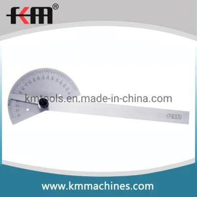 0-180 Degree Round Type Protractor Measuring Device
