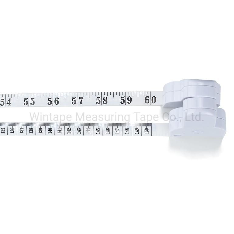 1.5m (60inch) Printable Waist Tape Measure for Body Factory Centimeter to Tape Promotional Gifts China with Your Company or Logo