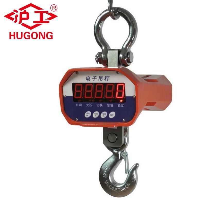 Hook Hanging Lifting Equipment Electronic Crane Scale 6t