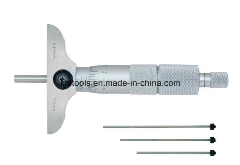 0-150mm Depth Micrometer with Good Quality