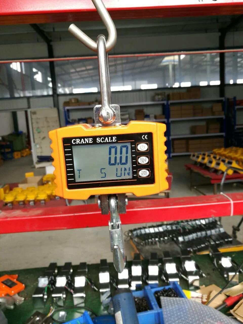 Portable Digital Crane Scale, High Precision 1000kg 2000lbs