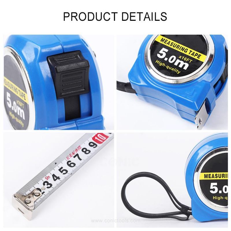 Factory Custom Design Mini Measuring Tape 3 M/5m /7.5m Portable Steel Tape Measure