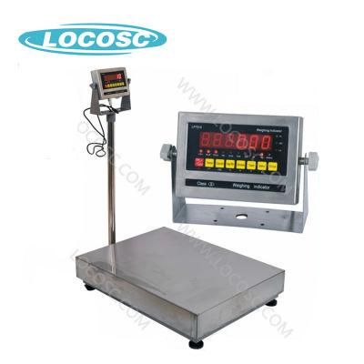 Stainless Steel Price Indicator Carbon Steel Frame Platform Scale Bench Scale