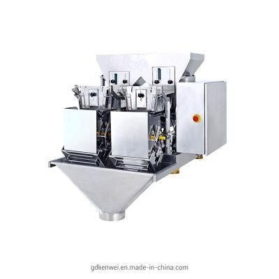 2 Heads Linear Weigher for Packing Rice Sugar Powder Machine