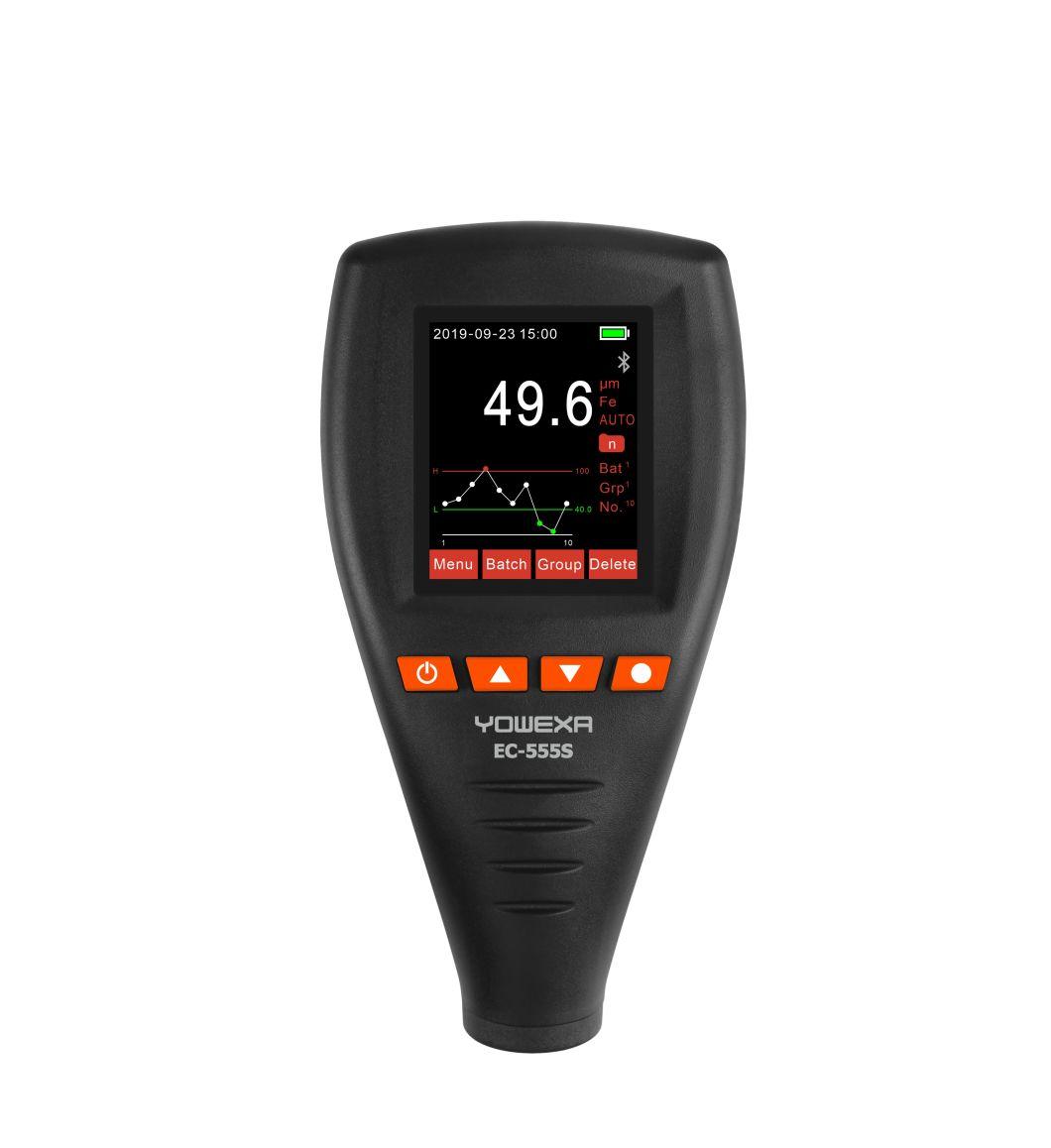 Yowexa Ec-555s Real Time Data Car Paint Digital Coating Thickness Gauge