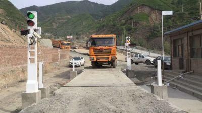 3*18m 100t Unmanned Truck Scale Weighbridge System