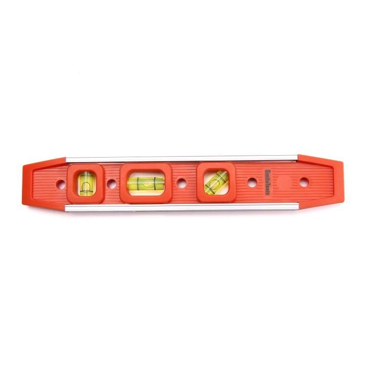 Gravity Center Deviation Torpedo Spirit Level Aluminum ABS 232mm Small Magnetic Spirit Level