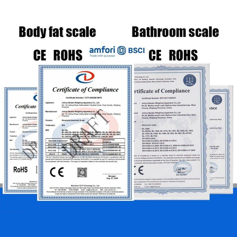 Bl-1603 Household Digital Bathroom Scales Good Quality Body Weight Scales