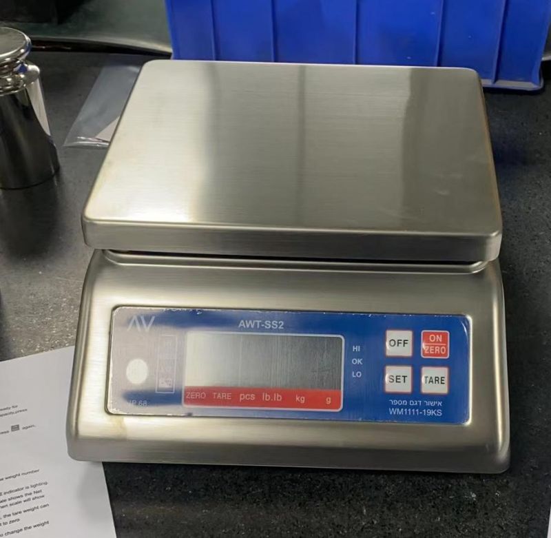 Waterproof Digital Scales LED IP68 electronic Scales Stainless Steel