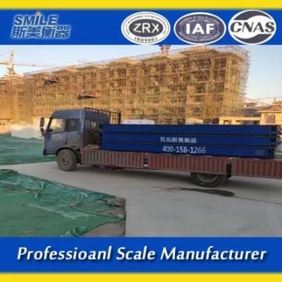60 Ton Truck Weigh Bridge Electronic Scale Connect Computer