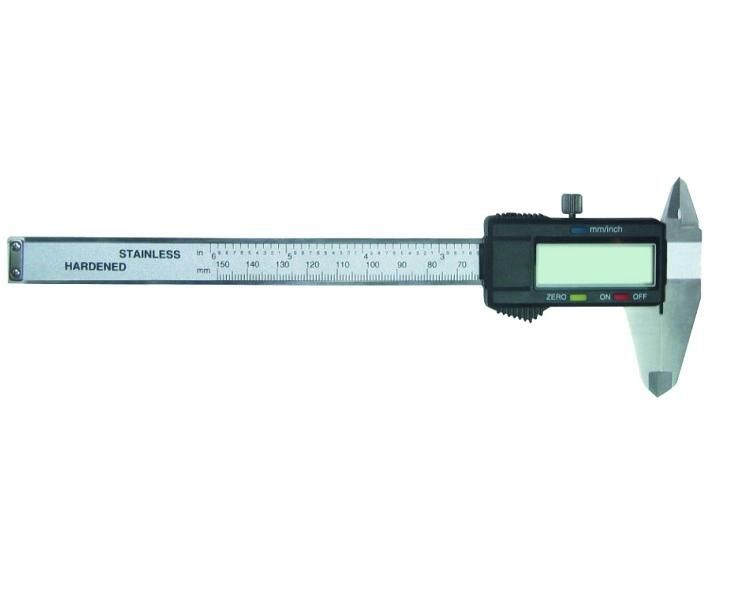 150X0.01mm Left Handed Electronic Digital Caliper with Large Display