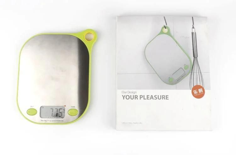 Ultra Thin Stainless Steel Kitchen Scale Food Scale Baking Scale