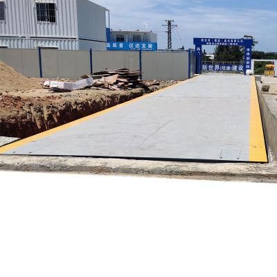 80 Ton Heavy Duty Truck Weighing Scale Weighbridge for Mining