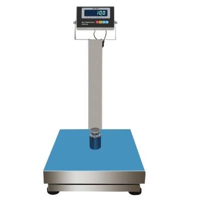 60kg 30*40cm Digital LCD Display Electronic Touch Screen Barcode Label Printing Weighing Scale Bench Scale